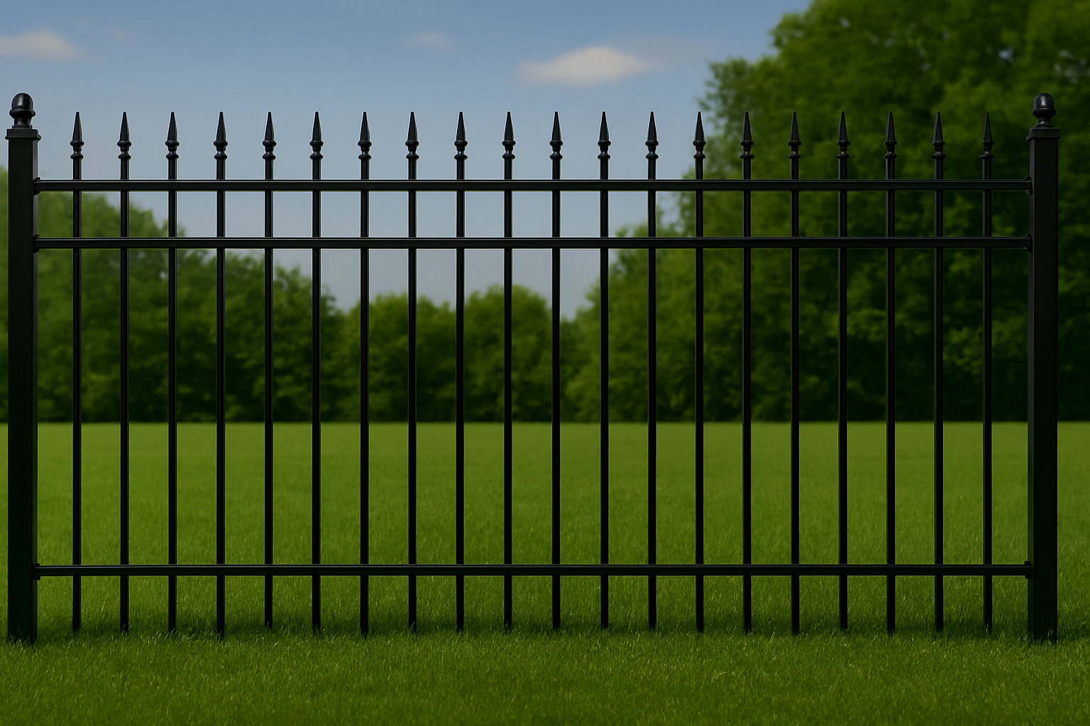 metal fence