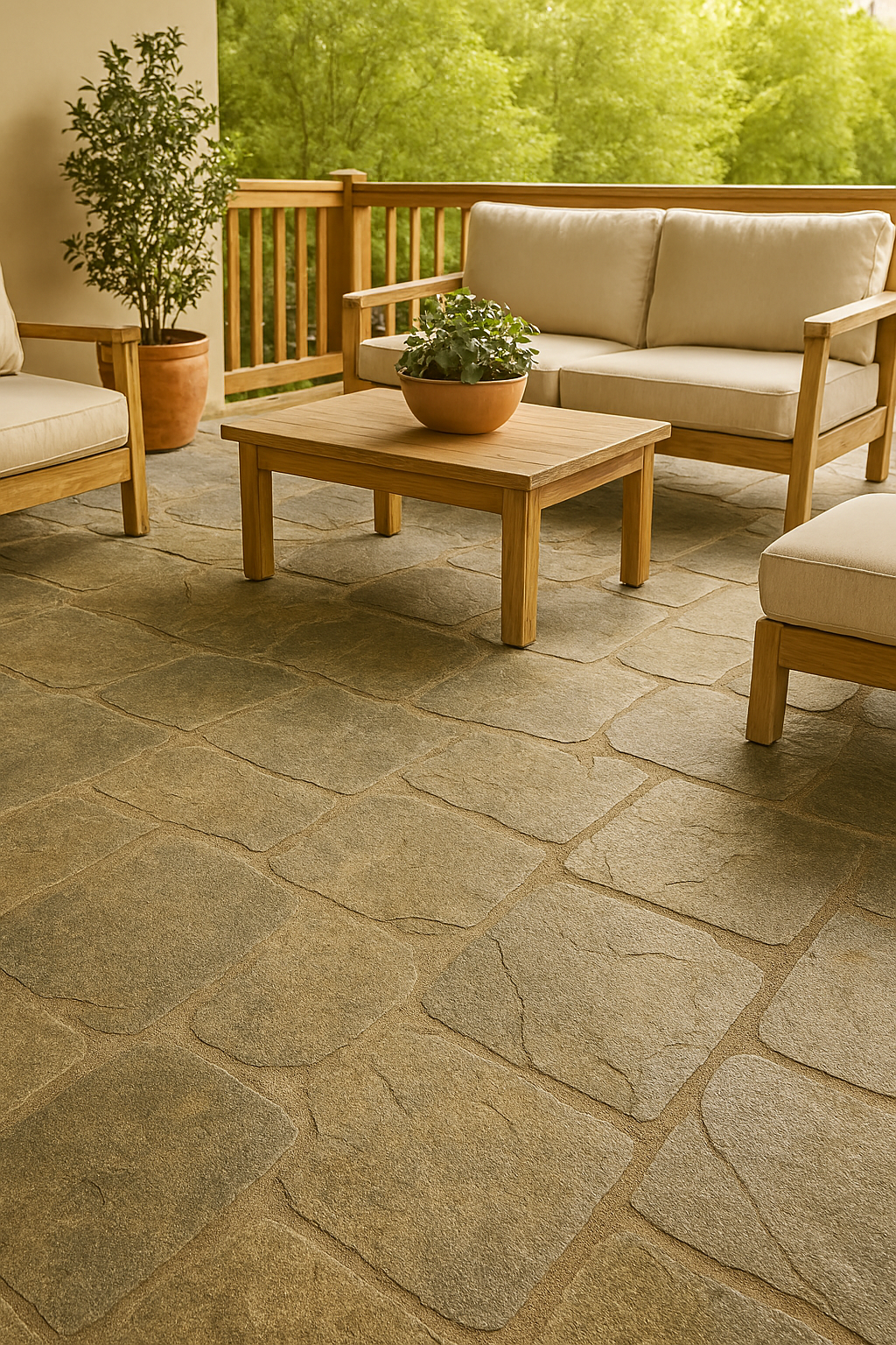 stone flooring